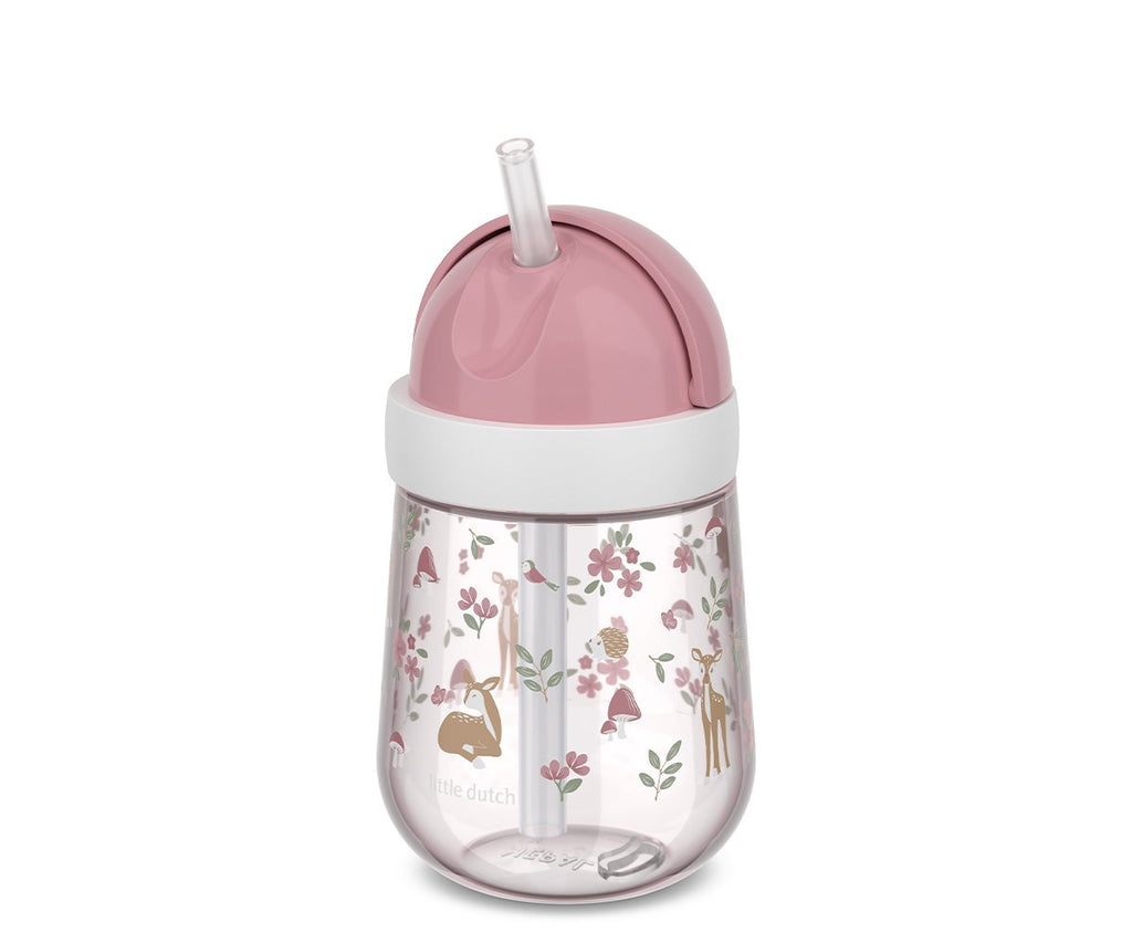 Vaso con Pajita Mepal Mio Little Dutch Fairy Garden 300 ml