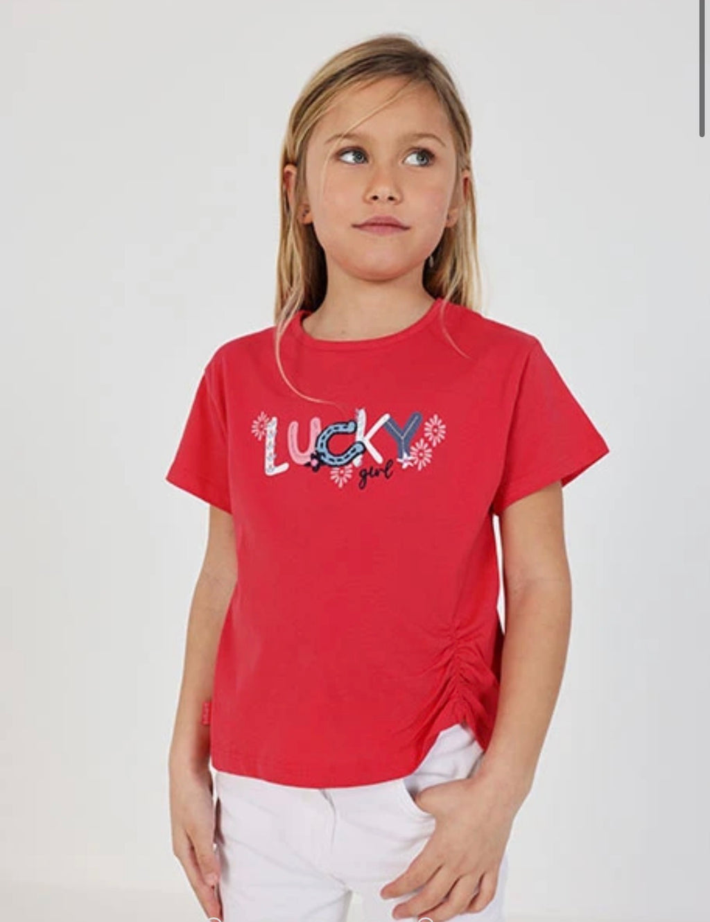 Camiseta de algodón de manga corta