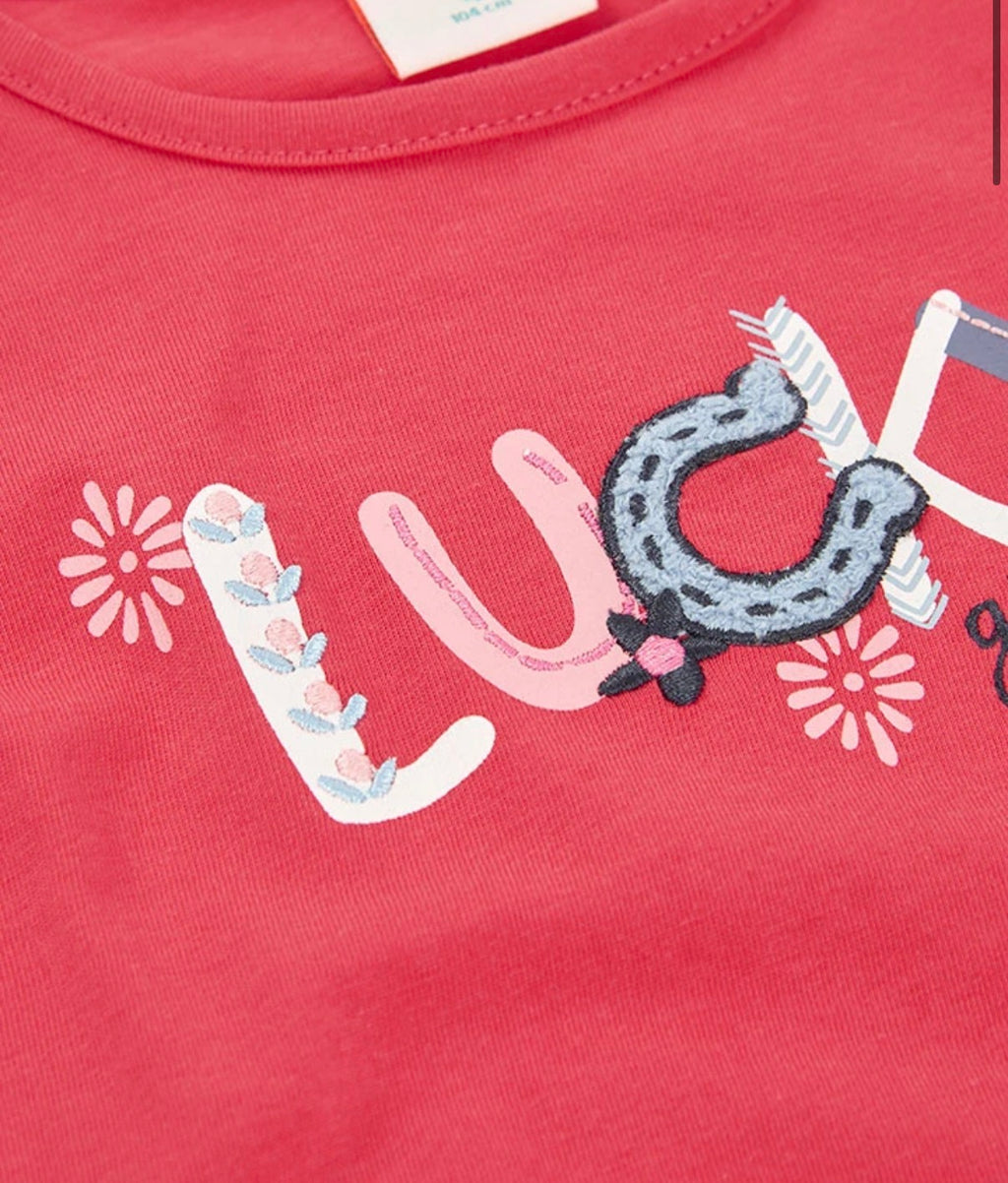 Camiseta de algodón de manga corta
