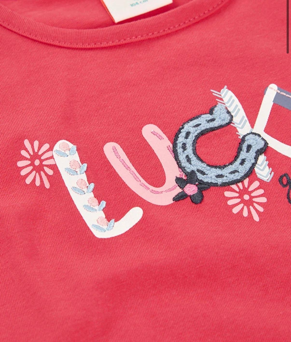 Camiseta de algodón de manga corta