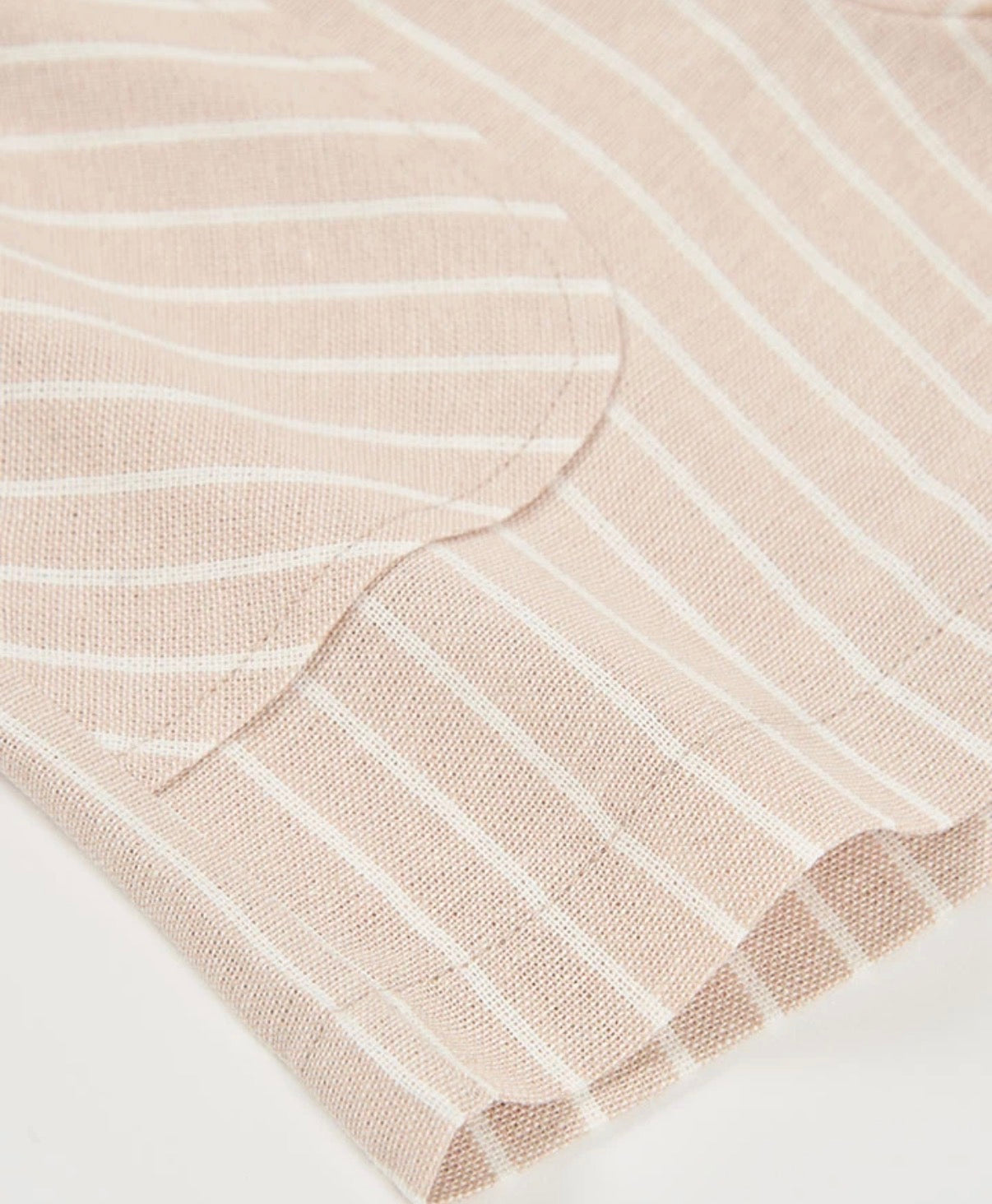 Short lino rayas