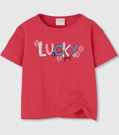 Camiseta de algodón de manga corta